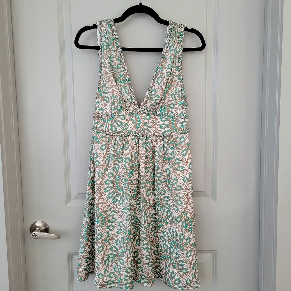 BCBGeneration Low Cut Satin Dress